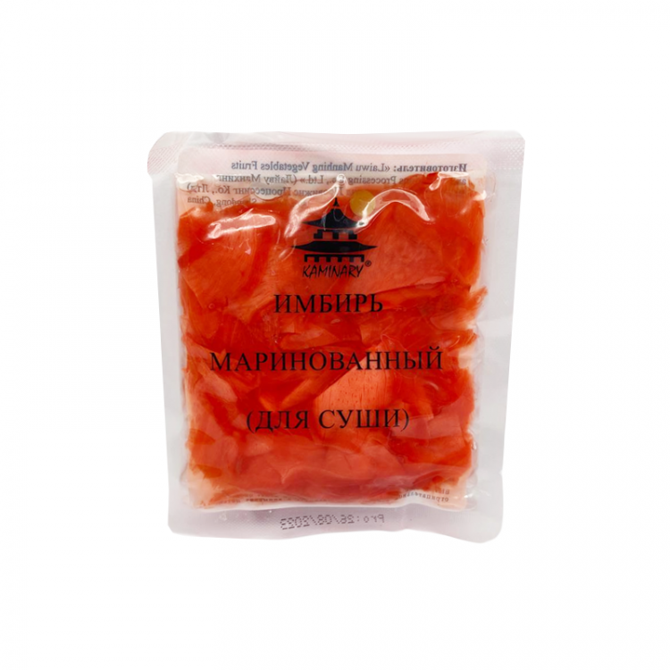 Имбирь маринованный розовый Kaminary, 100 г