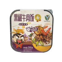 Рис саморазогревающийся с говядиной и черным перцем, 295 г