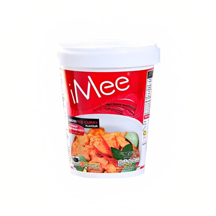 Лапша б\п красный карри с курицей I Mee, 65 г