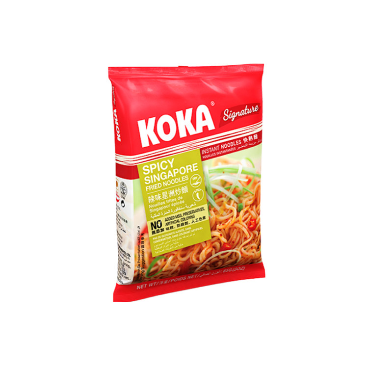 КОКА Сингапурская лапша б/п сигнече со вкусом острой лапши по-сингапурски, 85 г