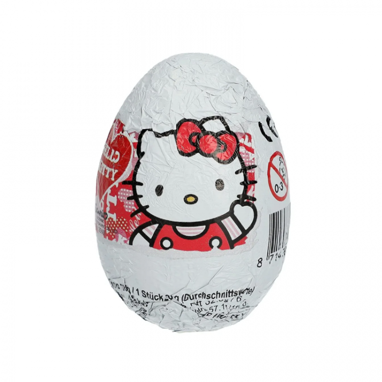 Яйцо шоколадное с сюрпризом внутри "Hello Kitty", 20 г