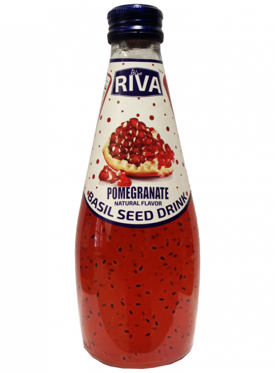 Напиток Семена базилика с гранатом, 290 мл