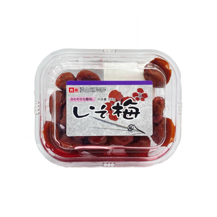 Маринованная слива с периллой, 100 г KOUSYO