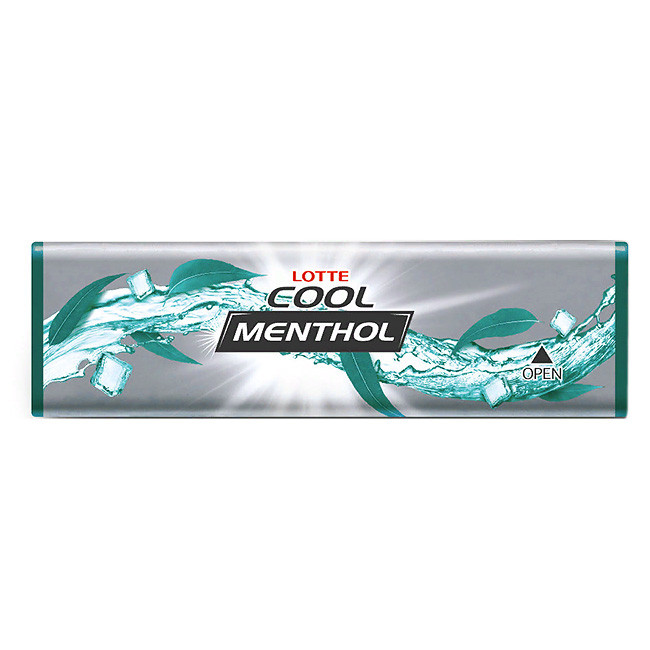 Жевательная резинка Lotte Кул ментол 13,5 гр