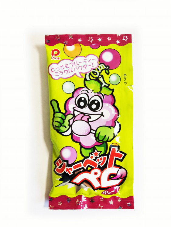 Карамель на палочке Щербетный язык с пудрой, 12 гр