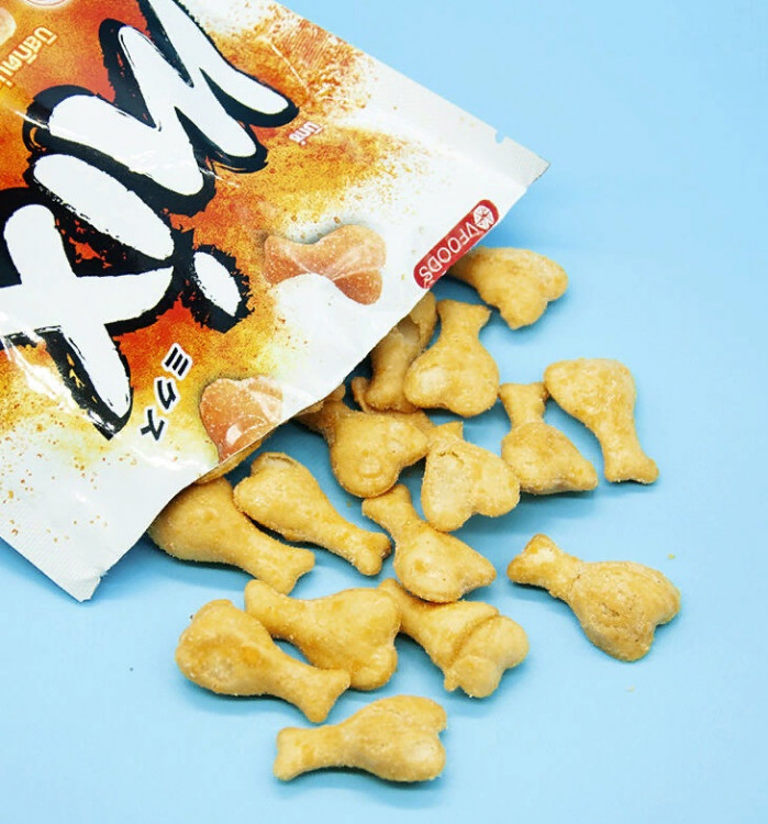 Снек куриные ножки со вкусом креветки MIX, 50 гр