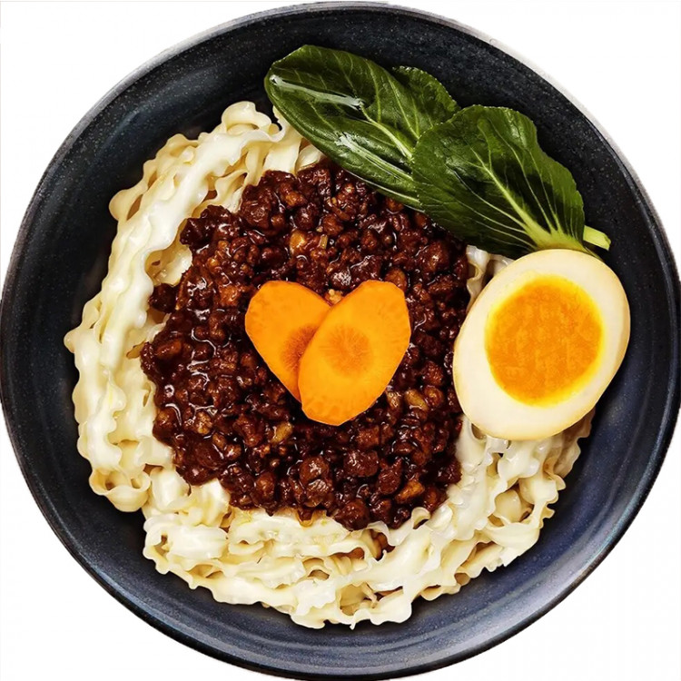 Лапша пшеничная Шиитаке Джиджанг Mom's, 472 гр