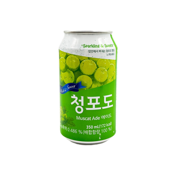 Напиток газированный б/а со вкусом белого винограда ADE, 350 мл