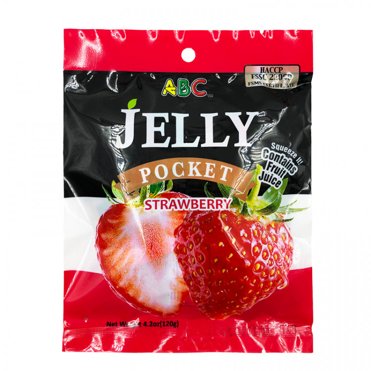 Фруктовое желе Клубника, 120 г