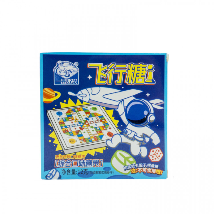 Конфеты космонавт+настольная игра,12 гр.