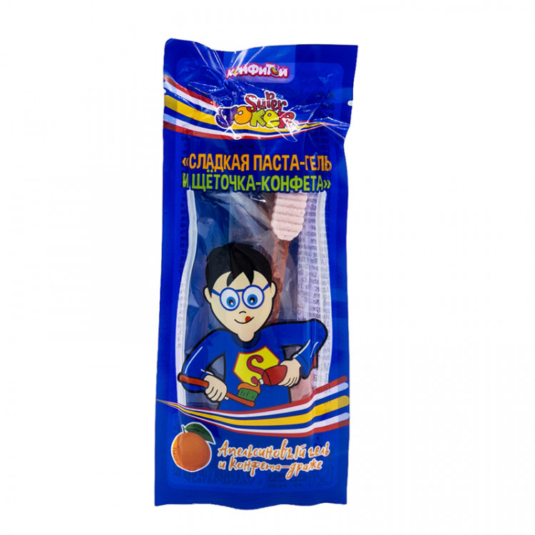 Сладкая паста и щёточка-конфетка, 13 гр.