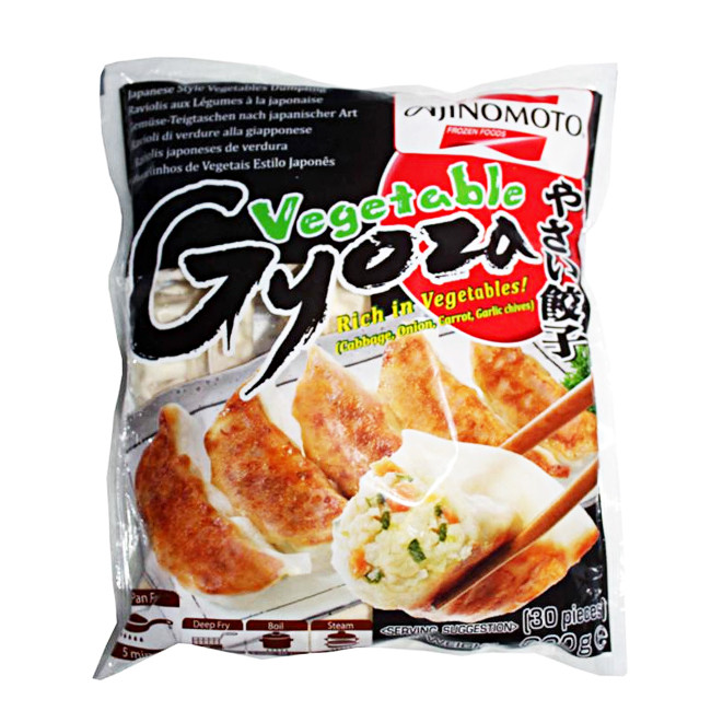 Японские пельмени гёдза с овощами AJINOMOTO 600 гр