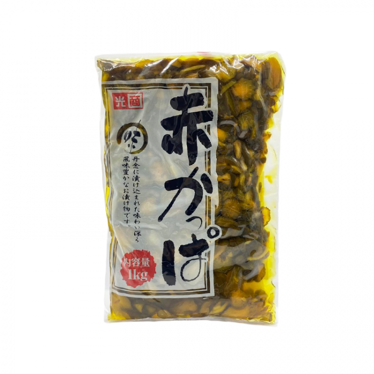 Закуска японская Цукэмоно Красные маринованные огурцы, 1 кг KOUSYO