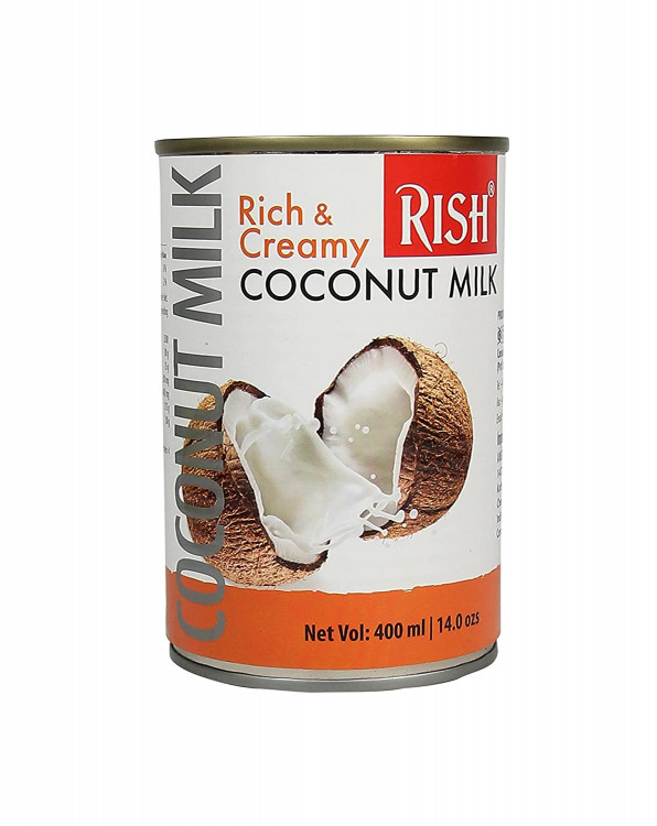 Органическое кокосовое молоко жирн. 17-19% Rich 68%, 400 мл ВЫВОД
