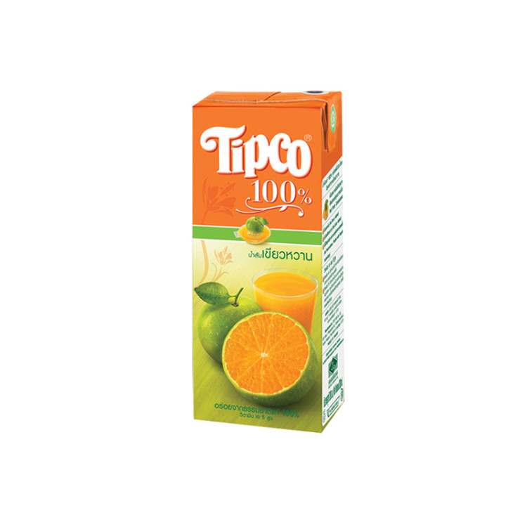 Сок Апельсиновый прямого отжима TIPCO, 1 л