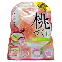 Леденцы "SENJAKU" со вкусом персика  (пять вкусовых оттенков ассорти), 85 гр