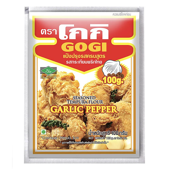 Мука панировочная Кляр с чесноком и перцем Gogi, 100 гр