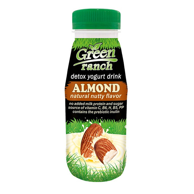 Напиток миндальный на йогуртной закваске GREEN RANCH, 250 мл