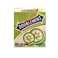 Жевательная резинка Doublemint со вкусом огурца, 32 гр