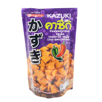 Снеки Kazuki острые хрустящие кубики с перцем чили, 60 гр