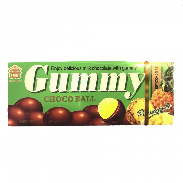 Желе ананас в шоколаде Гумми, 40 гр