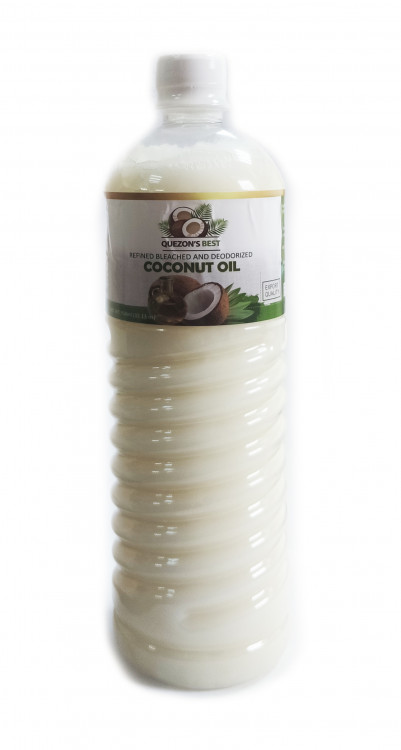 Рафинированное кокосовое масло QUEZONS, 950 мл