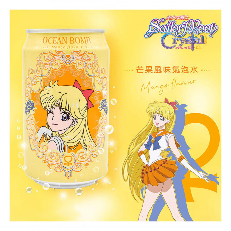 Напиток газированный Манго Sailor Moon, 330 мл