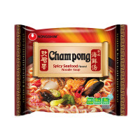 Лапша "Нонгшим" CHAMPONG острая с морепродуктами, 130 г