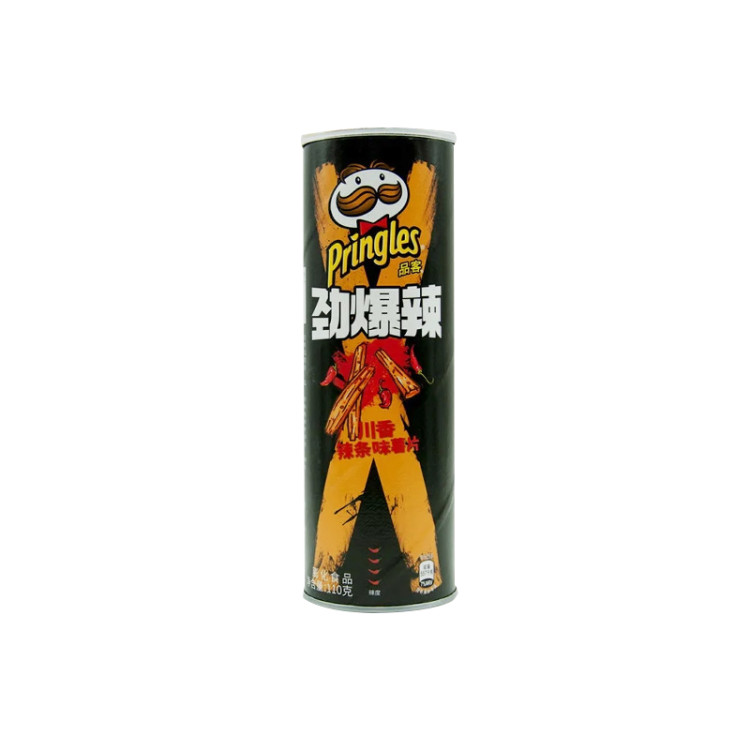 Чипсы Pringles со вкусом азиатских закусок и Сычуаньского соуса, 110 гр