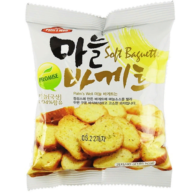 Сухари из багета со вкусом чеснока, 40 г