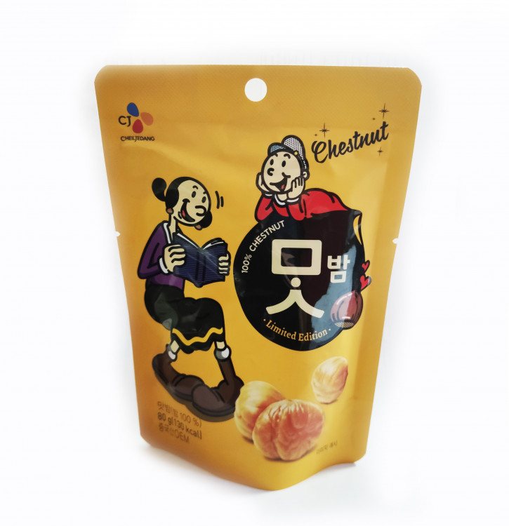 Каштаны жареные CJ, 80 гр