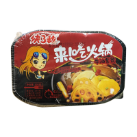 Лапша самозаваривающаяся с лотосом и картошкой острая, 300 г