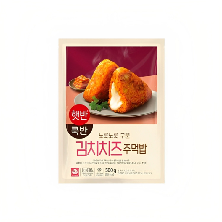 Рисовые шарики кимчи сыр CJ, 500 г