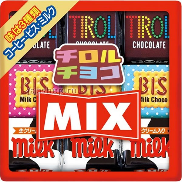 Шоколад TIROL микс шоколада 9 шт, 54 г