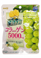Мармелад виноград с коллагеном Meiji, 51 гр