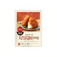 Рисовые шарики жареная пряная курица с сыром CJ, 500 г