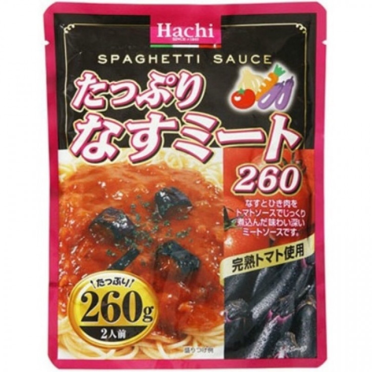 Соус для спагетти мясной с баклажанами, 260 гр