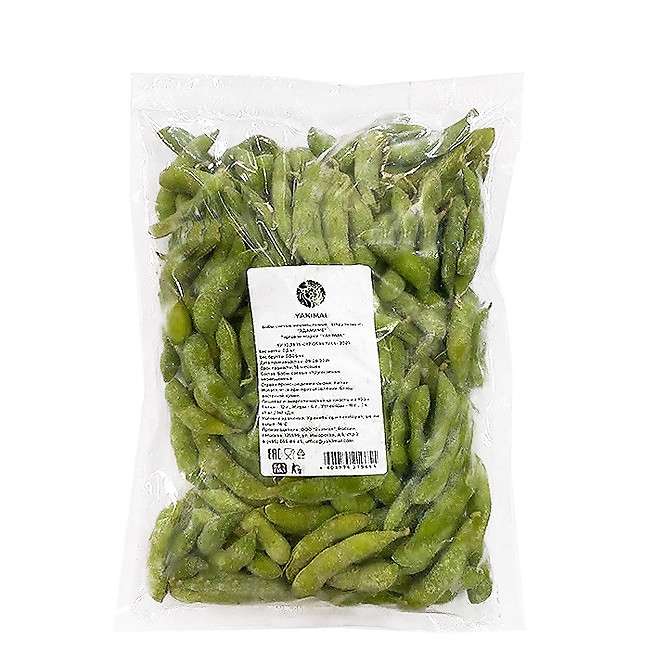 Бобы ЭДАМАМЕ в стручках Yakimal, 500 г