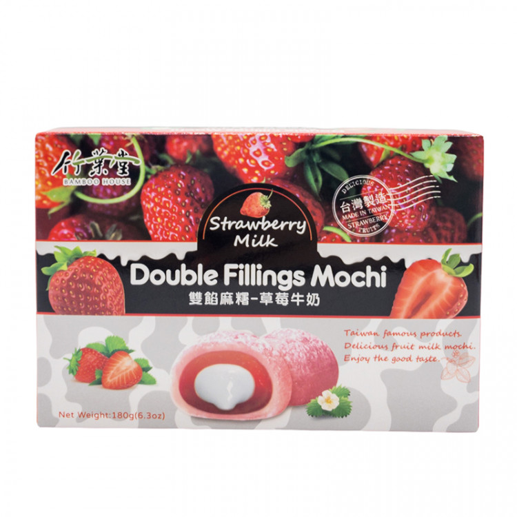 Моти Клубника с молоком Bamboo House, 180 г