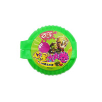 Жевательная резинка лента Арбуз (зеленый), 8 г