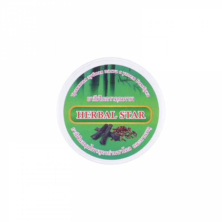 Зубная паста с мятой и гвоздикой Herbal Star, 30 г
