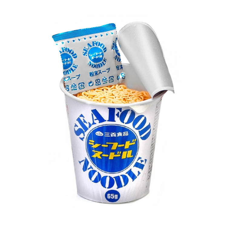 Лапша б\п Сифуд Кап Рамен со вкусом морепродуктов, 65 гр