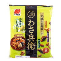 Печенье рисовое с васаби, 80 гр