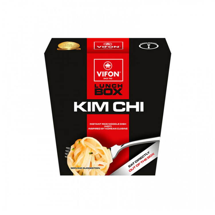 Ланч бокс со вкусом кимчи VIFON острый, 85 г
