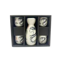 Керамический набор для саке DRAGON, 5 предметов