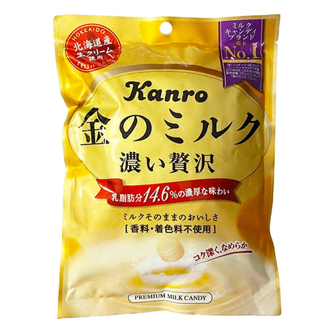 Карамель молочная Kanro, 80 гр