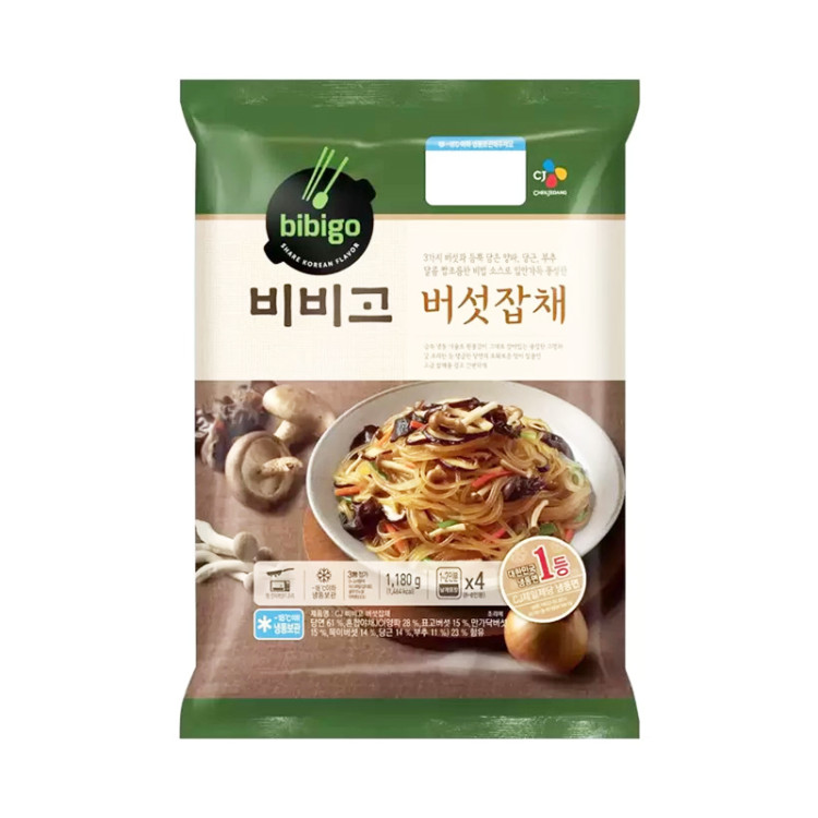 Чапхэ с грибами CJ 4 порции 1,18 кг