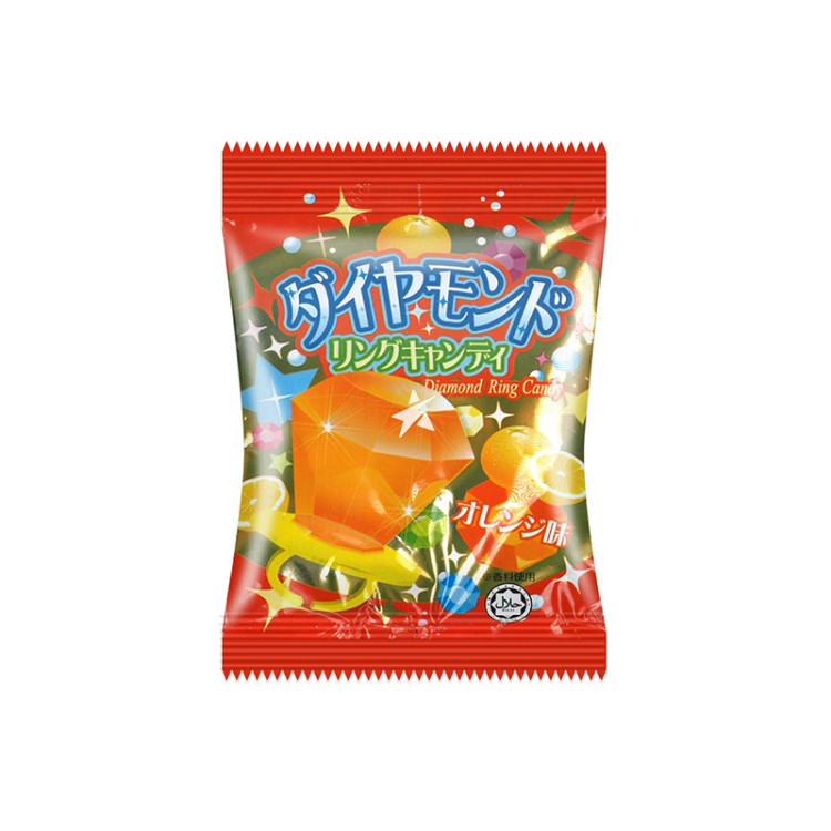 Леденцы Бриллиантовое кольцо со вкусом апельсина, клубники и винограда, 10 г