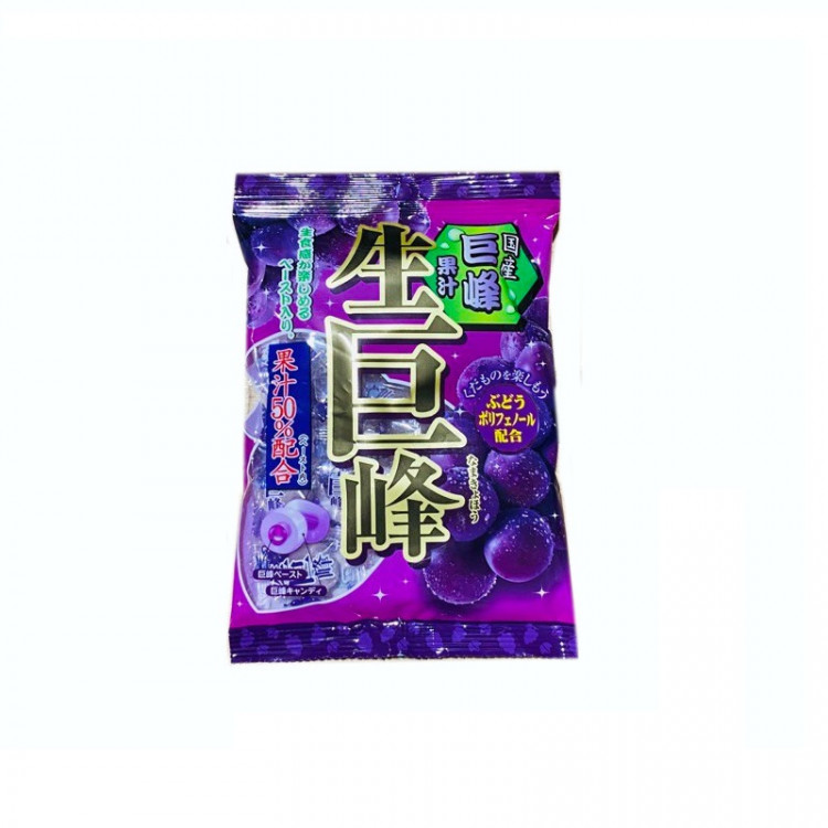 Карамель леденцовая с виноградной начинкой Nama Kyohou, 100 г