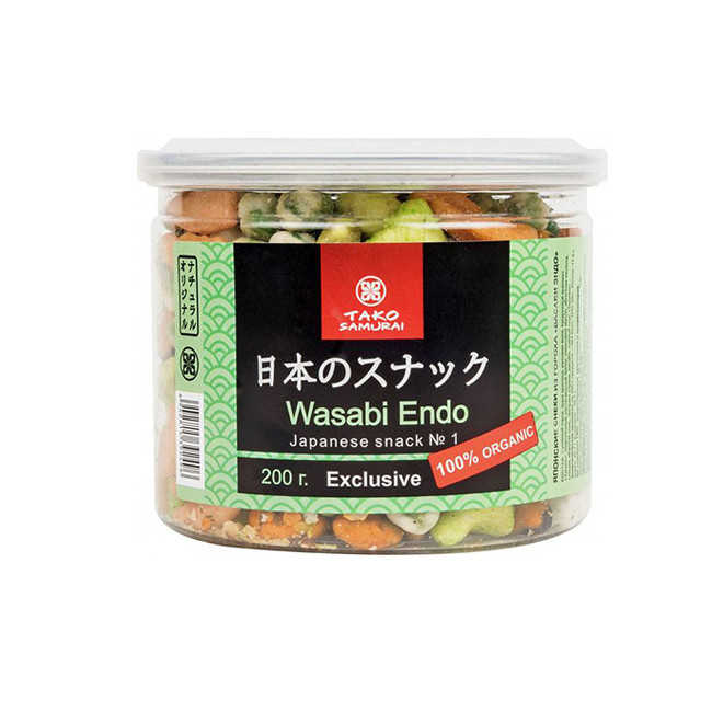 Зеленый горошек по японски "Васаби Эндо" Тако Самурай, 200 г